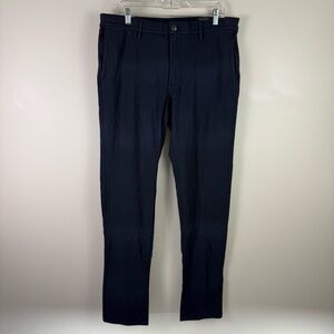 Good Man Brand Men’s Pants Sky Captain Navy Slim Fit Stretch Chino Stained Flaw